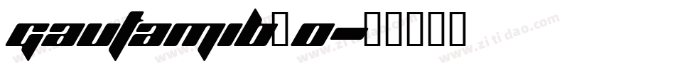 gautamib_0字体转换