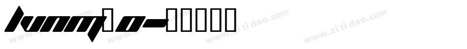lvnm_0字体转换
