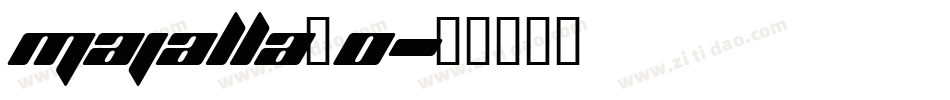 majalla_0字体转换