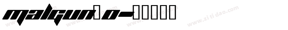 malgun_0字体转换