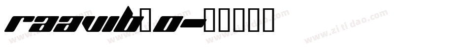 raavib_0字体转换