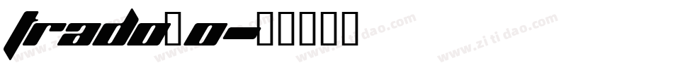 trado_0字体转换