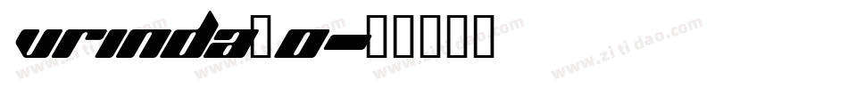 vrinda_0字体转换
