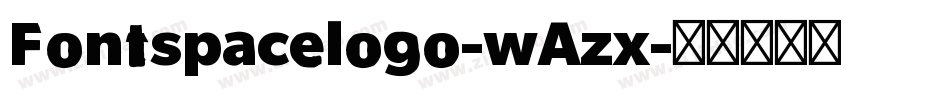 Fontspacelogo-wAzx字体转换