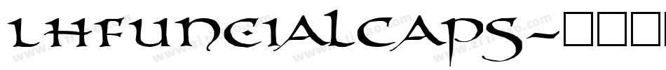 LHFUncialCaps字体转换