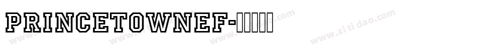 PrincetownEF字体转换