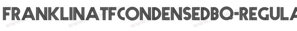 FranklinATFCondensedBQ-Regular字体转换