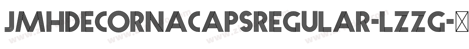 JmhdecornacapsRegular-Lzzg字体转换