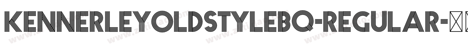 KennerleyOldstyleBQ-Regular字体转换