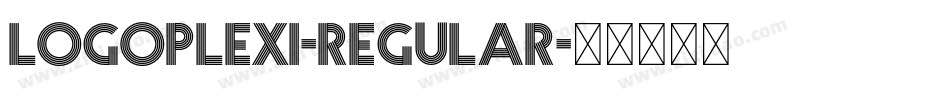 Logoplexi-Regular字体转换