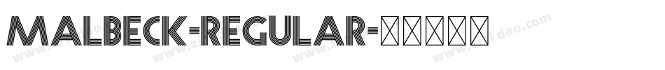 Malbeck-Regular字体转换 Malbeck-Regular字体转换