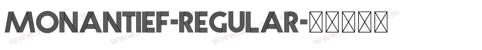 MonantiEF-Regular字体转换