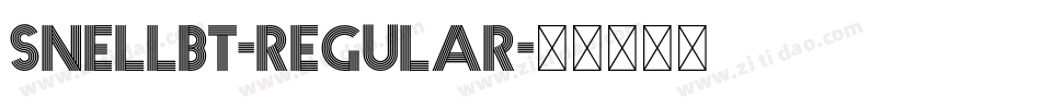 SnellBT-Regular字体转换