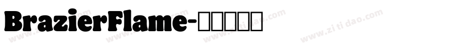 BrazierFlame字体转换