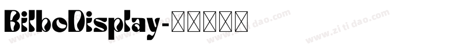 BilboDisplay字体转换