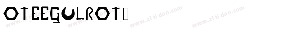 FontyOfLineRegularFonty-v7BE字体转换