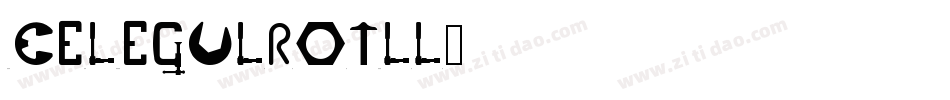 SpaceGalaxyRegularFonty-RlOl字体转换