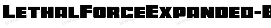 LethalForceExpanded-Bw38字体转换