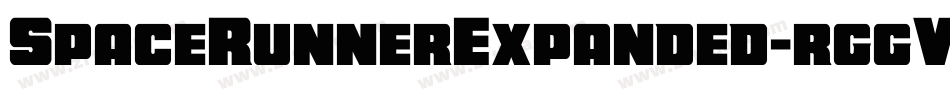 SpaceRunnerExpanded-rggVO字体转换