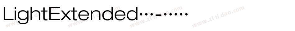 LightExtended转换器字体转换