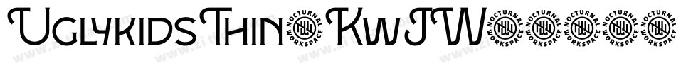UglykidsThin-KwJW字体转换 UglykidsThin-KwJW字体转换
