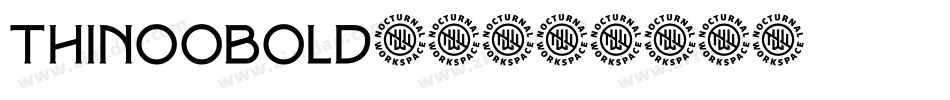 thinoobold-2字体转换