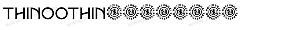 thinoothin-2字体转换