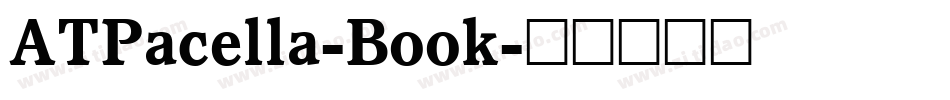 ATPacella-Book字体转换