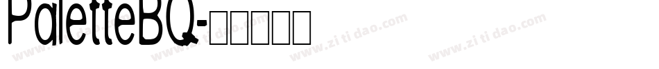 PaletteBQ字体转换