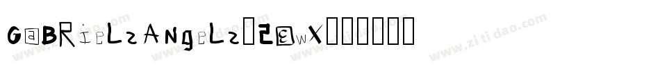 GabrielsAngels-2EwX字体转换