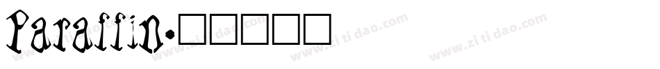 Paraffin字体转换