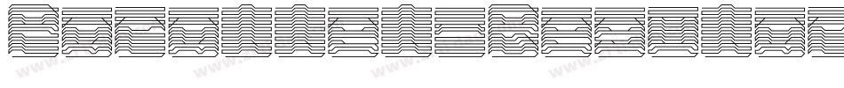 Parallel-Regular字体转换