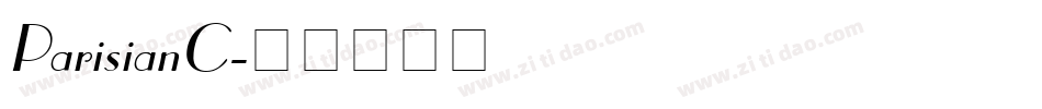 ParisianC字体转换