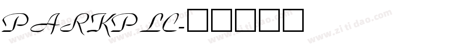 PARKPLC字体转换