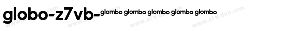 Globo-Z7vB字体转换