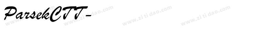 ParsekCTT字体转换