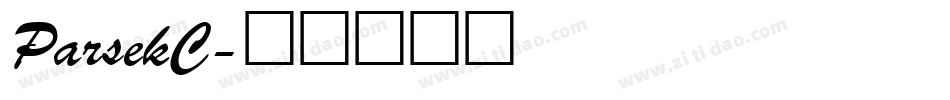 ParsekC字体转换