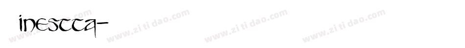 Sinestta字体转换