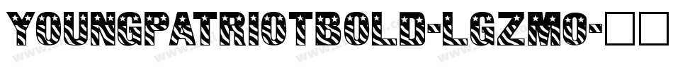 YoungPatriotBold-lgZM0字体转换