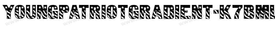 YoungPatriotGradient-K7BMl字体转换