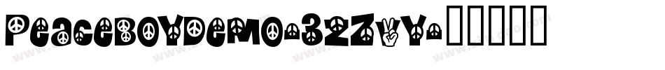 PeaceBoyDemo-3zZvy字体转换