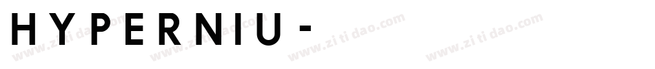 HYPERNIU字体转换
