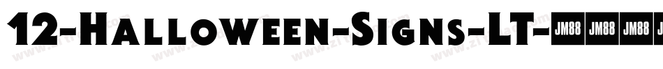 12-Halloween-Signs-LT字体转换