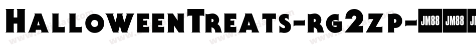 HalloweenTreats-rg2zp字体转换