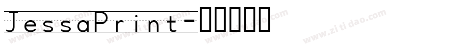 JessaPrint字体转换