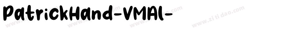PatrickHand-VMAl字体转换