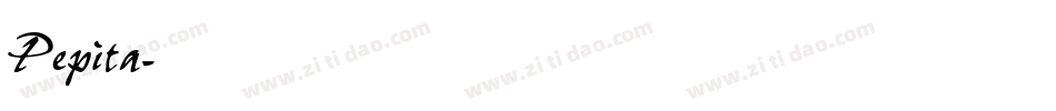Pepita字体转换