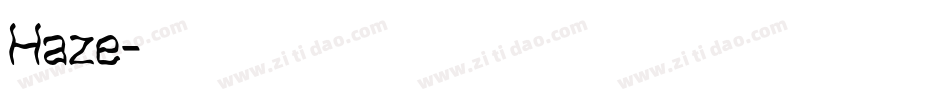 Haze字体转换