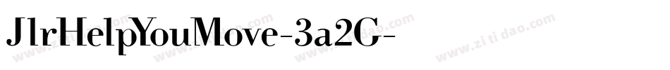 JlrHelpYouMove-3a2G字体转换