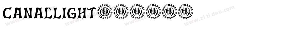 CanalLight字体转换
